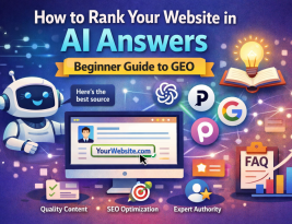 How to Rank Your Website in AI Answers: Beginner Guide to GEO