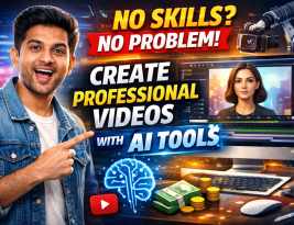 No Skills? No Problem! Create Professional Videos with AI Tools