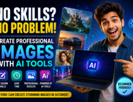 No Skills? No Problem! Create a Professional Images With AI Tools